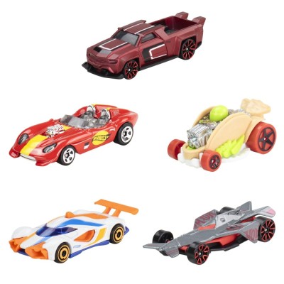 SET 5 MASINI HOT WHEELS LETS RACE foto