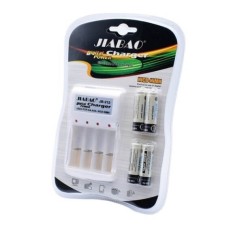 Incarcator cu acumulatori aa, TDItronics, 4 baterii reincarcabile 1.2v 5500mAh foto