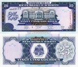 Haiti 25 Gourdes 2014 UNC Bancnota Straina America - Necirculata