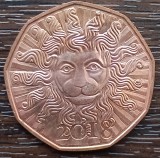 (M1845) MONEDA AUSTRIA - 5 EURO 2018, 650 ANI BIBLIOTECA NATIONALA, CUPRU, Europa, Cupru (arama)