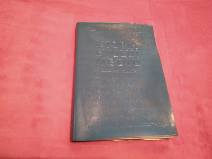 MANUAL ISTORIA EVULUI MEDIU CLASA X FRANCISC PALL/C.MURESAN 1968 COPERTI VINIL