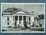607 - Oradea Teatrul de stat / carte postala RPR vedere necirculata / stema, Circulata, Fotografie