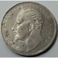 Bulgaria, 5 Leva 1894, Argint.