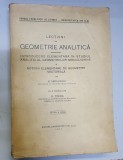 N. ABRAMESCU - LECTIUNI DE GEOMETRIE ANALITICA - UNIVERSITATEA DIN CLUJ -1937