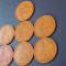 Lot 7 monede UK, One 1 penny 1961 1962 1963 1964 1965 1966 1967 , stari EF+/aUNC