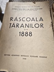 RASCOALA TARANILOR DIN 1888 - MIHAIL ROLLER foto
