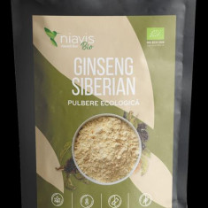 Ginseng Siberian Pulbere Organica Bio Niavis 125gr