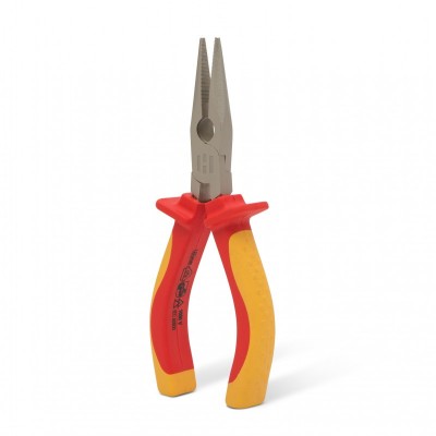 Cleste cu cioc semirotund Cr-V Handy, 170 mm, 1000 V, maner cauciucat foto