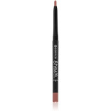 Essence 8h Matte Comfort dermatograf mat de buze cu ascutitoare culoare 03 Soft Beige 0,3 g