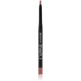 essence 8h Matte Comfort dermatograf mat de buze cu ascutitoare culoare 03 Soft Beige 0,3 g