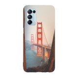 Husa compatibila cu Oppo Find X2 Pro model Golden Gate Bridge, Silicon, TPU, Viceversa, Transparent, Carcasa