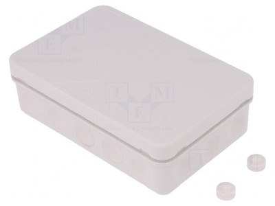 Cutie de Conexiuni IP55 Gri 85x130x37mm foto