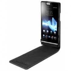 Husa Flip Roxfit Sony Xperia E Negru