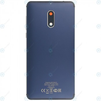 Capac baterie Nokia 6 albastru &amp;icirc;nchis 20PLELW0016 foto
