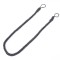 Cordon Decorativ Perdea, Poliester, 35 cm, Gri