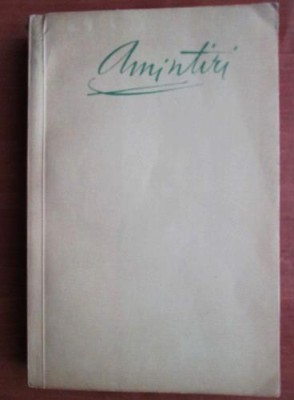 C. I. Nottara - Amintiri foto