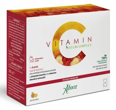 Vitamin c naturcomplex adulti&amp;amp;copii 20mdz granulare foto