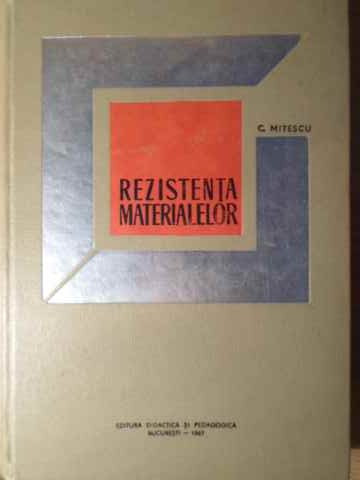 REZISTENTA MATERIALELOR-C. MITESCU
