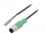 Cablu PHOENIX CONTACT M12 4 pini drept 5m pentru senzori și automatizări