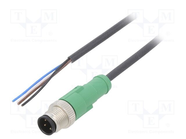 Cablu PHOENIX CONTACT M12 4 pini drept 5m pentru senzori și automatizări