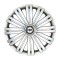 Set 4 Capace Roti R16, Potrivite Jantelor de 16 inch, Pentru Fiat, Model 422