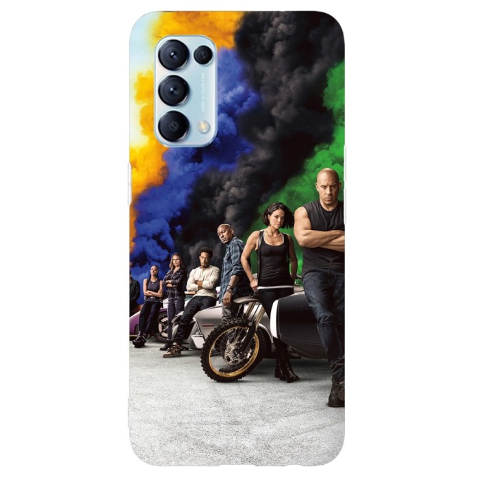 Husa compatibila cu Oppo A77 model Fast &amp;amp; Furious, Silicon, TPU, Viceversa