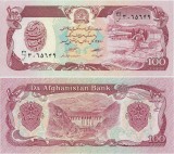 1979 , 100 afghanis ( P-58a.2 ) - Afganistan - stare UNC