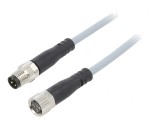 Cablu Conectare M8 3 PIN 2.5m 60VAC 3A 60VDC