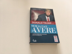 DONALD TRUMP( editor)- CUM SA FACI AVERE. PRIMELE 90 DE ZILE SPRE PROSPERITATE foto