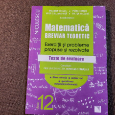 Petre Simion - Matematica. Breviar teoretic. Exercitii si probleme propuse 12