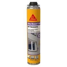Spuma poliuretanica, aplicare cu pistol, Sika Boom-587 All Seasons, 750 ml