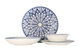 Bonna Set de vesela (Medium) - Esnaf - 24 bucăți - 6 persoane - Porţelan
