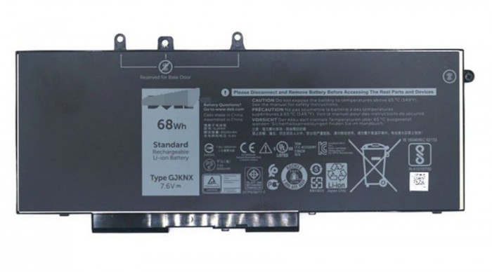 Dell GD1JP Baterie din fabrică, 68WHR, 4 Cella, Lithium Ion