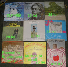 vinyl poezii Caragiale, Alecsandri,Mihai Eminescu,Ion Caramitru,povesti germana foto