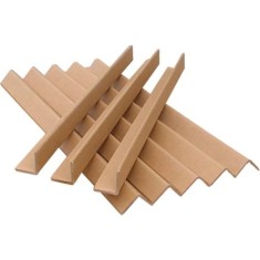 Coltar din Carton Presat 1.4 m, Dimensiune 40x40x3 mm, 100 Buc/Bax - Profil de Protectie pentru Ambalat Paleti si Colete foto