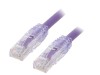 Patch cord violet TX6A&trade; 10Gig U/UTP 6a 0,5m