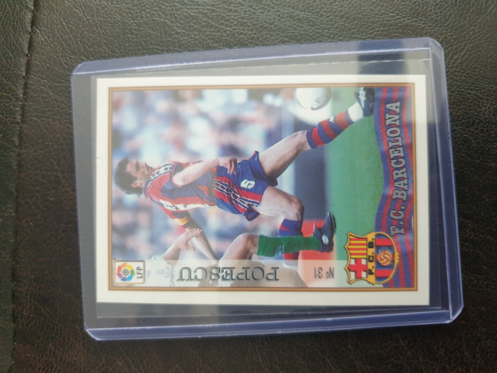 Gica Popescu Mundi Cromo La Liga 1997 1998 #31 Barcelona