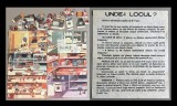 Unde-i locul? - Instructiuni utilizare pentru joc JECO + 6 planse educative din comunism pentru copii + 37 decupaje Epoca de Aur