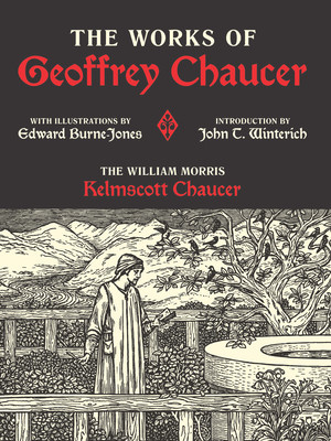 The Works of Geoffrey Chaucer: The William Morris Kelmscott Chaucer with Illustrations by Edward Burne-Jones foto