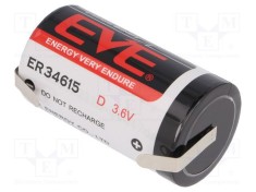Baterie litiu EVE BATTERY D 3,6V 19000mAh nereincarcabila ?32,9x61,5mm foto