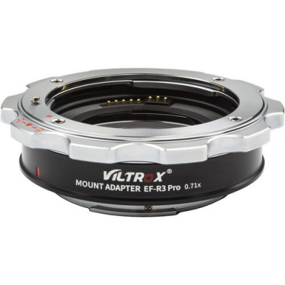 Adaptor montura Viltrox EF-R3 Pro 0.71x Auto Focus Booster de la Canon EF/S la Canon EOS R/RF Mount Cine Camera EOS C70 foto