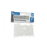 Set distantiere tip cruce pentru gresie si faianta, 2 mm, 200 elemente, Geko G00444-2