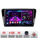 Navigatie Skoda Rapid Seat Toledo 2013+ Android radio gps internet 4+64 InCell Display 1K Kit-rapid+EDT-E209-RK V1 CarStore Technology