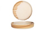 Bonna Farfurie ad&acirc;ncă - Solis - Porţelan - 26 cm (1400cc) - set de 6
