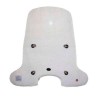 Parbriz mare (inalt) transparent Piaggio Liberty (97-05) 2T-4T AC 50-125-150cc - tije fixare cromate
