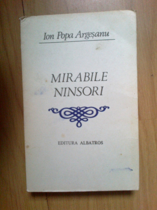 d4 Mirabile ninsori - Ion Popa Argesanu (versuri)