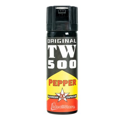 Spray cu piper IdeallStore&amp;reg;, TW-500, dispersant, auto-aparare, 63 ml foto