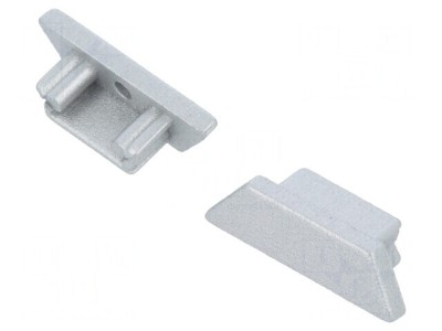 Conector 90&amp;deg; Alb Aluminiu VARIO30-02 foto