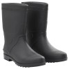 VidaXL Cizme de ploaie, negru, PVC, mărime 44