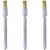 Dremel 26150537JA - Set perii de alama diametru 3.2 mm 3 bucati